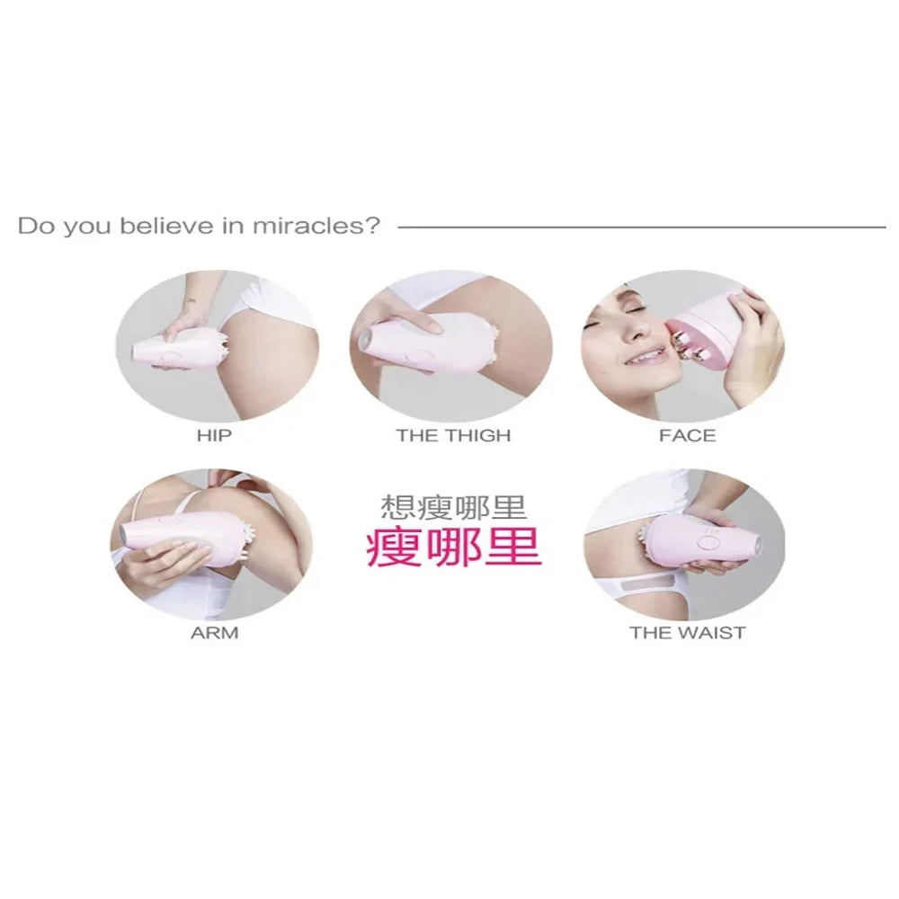 Cellulite Massager for Body Slimming Electric Massagers for Belly Slimming Belt Back Massager Losing Weight Belt